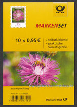 D-2019 - Markenset "Blumen: Flockenblume" - 10 x 0,95