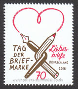 D-3259 - Tag der Briefmarke -Liebesbriefe - 70