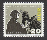 DDR-1163 - 10 Jahre Nationale Volksarme - 20