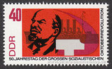 DDR-1316 - 50. Jahrestag der Oktoberrevolution in Russland - 40