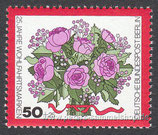 D-BW-475 - 25 J. Wohlfahrtsmarken: Blumensträuße - 50+25