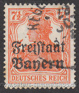 D-AD-BY-139 - Marken des Deutschen Reiches mit Aufdruck "Freistaat Bayern" - 7 1/2