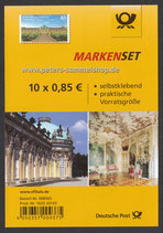 D-2016 - Markenset "Schloss Sanssouci" - 10 x 0,85