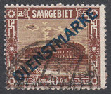 D-AG-SA-D-08 - Freimarken MiNr. 84-94 mit diagonalem Aufdruck - 40