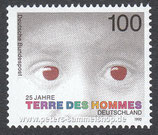 D-1585 - 25 Jahre Kinderhilfsorganisation "Terre des Hommes Deutschland" - 100