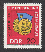 DDR-1167 - 20 Jahre Freie Deutsche Jugend (FDJ) - 20