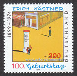 D-2035 - 100. Geburtstag von Erich Kästner - 300