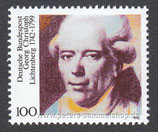 D-1616 - 250. Geburtstag von Georg Christoph Lichtenberg - 100