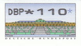 D-ATM-02-B - Sanssouci - DBP Nadeldruck - 110