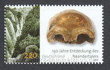 D-2553 - 150 Jahrestag der Entdeckung des Neandertalers - 220