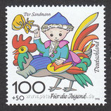 D-1991 - Jugend: Trickfilmfiguren - 100+50