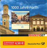 D-2007 - Markenset "1000 Jahre Fürth" - 10 x 45