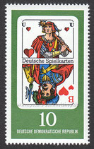 DDR-1299 - Deutsche Spielkarten - 10