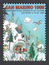 RSM-1701 (aus Viererblock) - Alpine Ski-Weltmeisterschaften, Sestiere