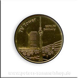 DE-BER-002-B - TV TOWER - BERLIN GERMANY / BERLINER MÜNZKOLLEKTION