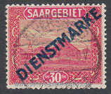 D-AG-SA-D-07a - Freimarken MiNr. 84-94 mit diagonalem Aufdruck - 30