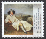 D-3393 - Schätze aus deutschen Museen: JH Wilhelm Tischbein - Goethe in der Campagna - 145