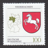 D-1662 - Wappen der Länder der BRD - Niedersachsen - 100