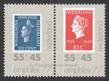 NDL-1103+1104 - Zusammendruck - Internationale Briefmarkenausstellung AMPHILEX ´77, Amsterdam