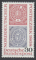 D-0569 - 100. Gründungstag des Norddeutschen Postbezirks - 30