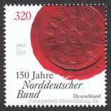 D-3321 - 150 Jahre Norddeutscher Bund - 320