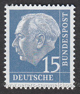 D-0184-y - Prof. Dr. Theodor Heuss - fluoriszier. Papier - 15