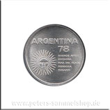 ARG-078 - Fußball WM 1978 in Argentinien / Wertangabe