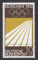 D-0587 - Olympische Sommerspiele 1972, München - 30+15