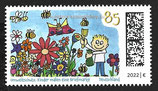 D-3701 - Kinder malen eine Briefmarke -85