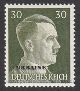 D-DB-UK-14 - Marken des Deutschen Reiches (Hitler) mit Aufdruck - 30 Pf