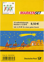 D-2013 - Markenset "Weihnachten - Stern von Bethlehem" - 10 x (58+27)