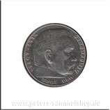 D-DR-0367 - 5 Reichsmark (1936-1939) - Paul von Hindenburg / Adler+ HK