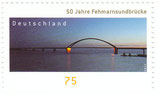 D-3003 - 50 Jahre Fehmarnsbrücke - selbsklebend - 75