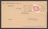 D-DR-D-BU-129-1 - Nachnahme Brief mit Nr. 129
