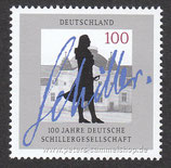 D-1792 - 100 Jahre Deutsche Schiller-Gesellschaft - 100