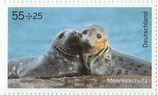 D-2795 - Für den Umweltschutz - Robben - 55+25