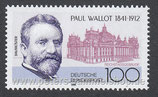 D-1536 - 150. Geburtstag von Paul Wallot - 100