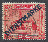 D-AG-SA-D-06 - Freimarken MiNr. 84-94 mit diagonalem Aufdruck - 25