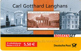 D-2007 - Markenset "Carl Gotthard Langhans - Brandenburger Tor" - 10 x 55