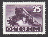 A-0647 - 100 Jahre österreichische Eisenbahn