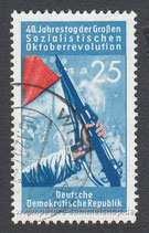 DDR-0602 - 40. Jahrestag der Oktoberrevol. in Rußland  - 25