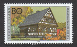 D-1884 - Wohlfahrt: Bauernhäuser in Deutschland - 80+40