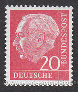 D-0185-x - Prof. Dr. Theodor Heuss - normales Papier - 20