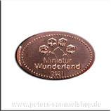 DE-HAM-003-A - Hamburg "Miniatur Wunderland" Miwula Logo mit aktueller Jahreszahl (2021)