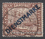D-AG-SA-D-04 - Freimarken MiNr. 84-94 mit diagonalem Aufdruck - 15