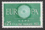 FRA-1318 - EUROPA - 0,25 Fr