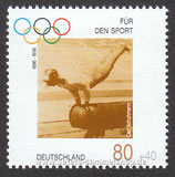 D-1861 - Sporthilfe: 100 Jahre Olympische Spiele der Neuzeit - Deutsche Olympiasieger - 80+40