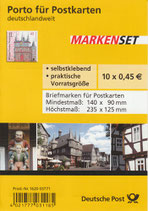 D-2009 - Markenset "Frankenberg" - 10 x 45