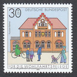 D-1563 - Wohlfahrt - Historische Posthäuser in Deutschland - 30+15