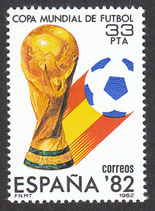 ESP-2533 - Fußball WM Spanien 1982